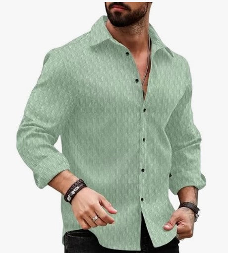 DEELMO Men's Regular Fit Shirt