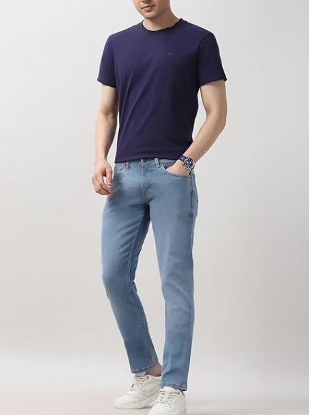 Peter England Men's Skinny Fit Jeans