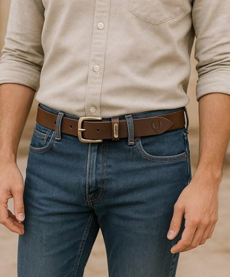 Flyer Men's Leather belt (Formal/Casual)