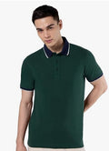 Symbol Premium Men's Cotton Solid Polo T-Shirt