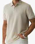 Trillion Jaqquard Men's Polo T Shirt for Men