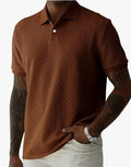 Trillion Jaqquard Men's Polo T Shirt for Men