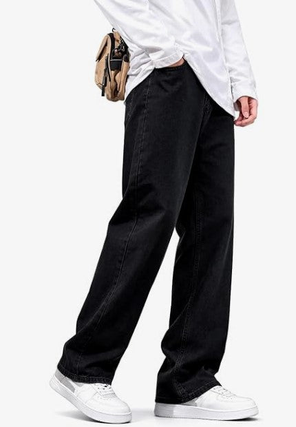 Men’s Baggy Loose Fit Denim Jeans
