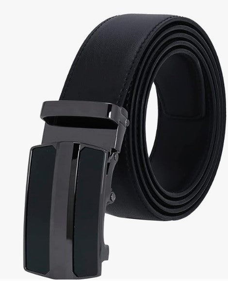 Labnoft Men's Auto Lock PU Leather Belt