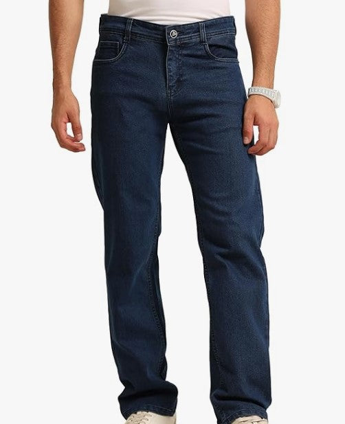 Bushirt Men’s Regular Fit Casual Wear Jeans