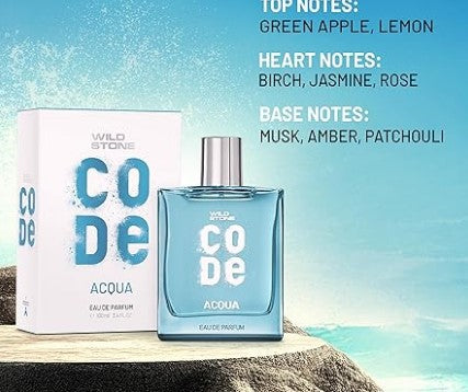 Wild Stone CODE Acqua Eau De Parfum For Men