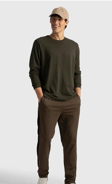 Combed Cotton Rich Slim Fit Mid Rise Trackpant