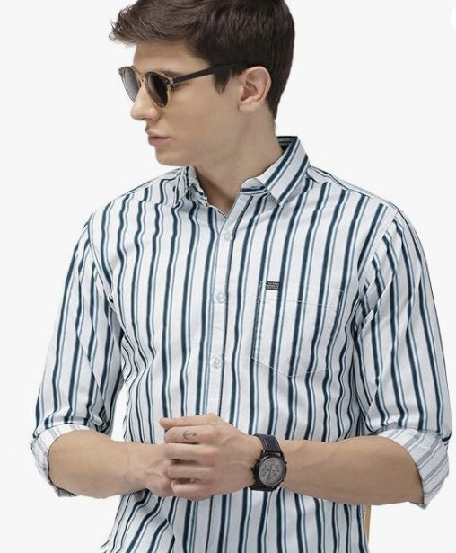 The Indian Garage Co Men Slim Fit Shirt