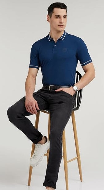 Peter England Men's Regular Fit T-Shirt