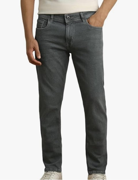 Peter England Men's Slim Tapered Jeans