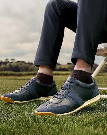 Symbol Premium Men's Leather Sneakers