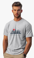 NOBERO Men's Cotton Regular Fit Typography T-Shirt