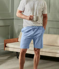 Nobero Zip Pocket Regular Fit Shorts for Men