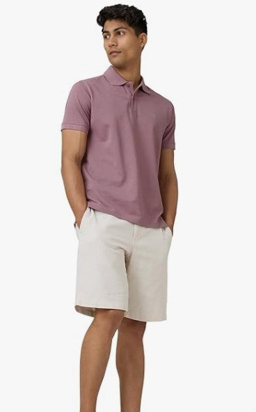 Men's Nova 100% Combed Cotton Regular Fit Polo T-Shirt
