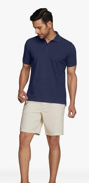 Men's Nova 100% Combed Cotton Regular Fit Polo T-Shirt