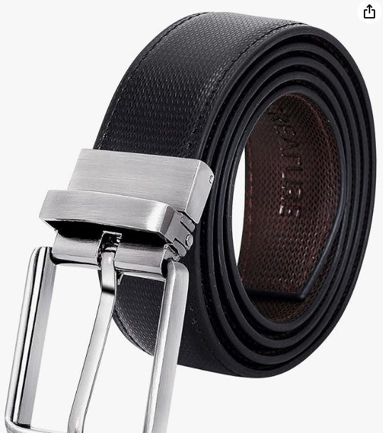 Creature Vegan Leather Formal/Casual Reversible Belt For Men/Boys