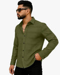 Men's Solid Linen Cotton Shirt