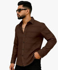 Men's Solid Linen Cotton Shirt